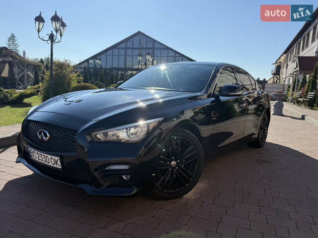 Черный Инфинити Q50, объемом двигателя 2.14 л и пробегом 205 тыс. км за 14600 $, фото 3 на Automoto.ua