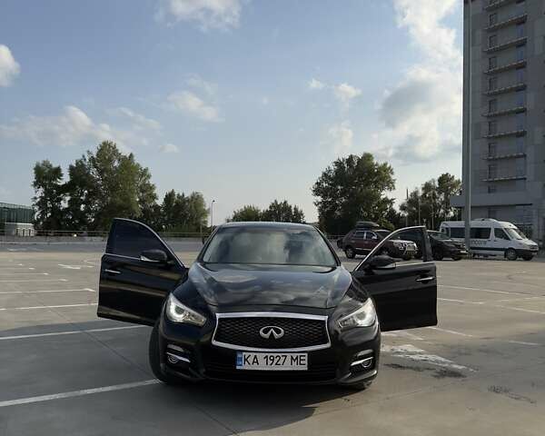 Черный Инфинити Q50, объемом двигателя 3.7 л и пробегом 209 тыс. км за 15000 $, фото 50 на Automoto.ua