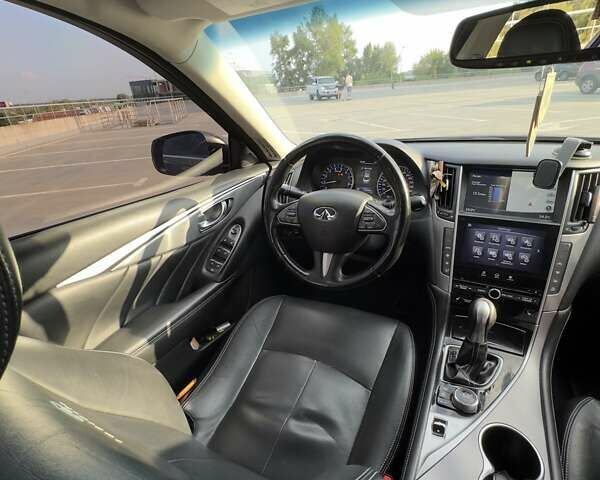 Черный Инфинити Q50, объемом двигателя 3.7 л и пробегом 209 тыс. км за 15000 $, фото 75 на Automoto.ua