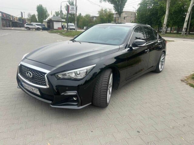 Чорний Інфініті Q50, об'ємом двигуна 2 л та пробігом 143 тис. км за 15000 $, фото 3 на Automoto.ua