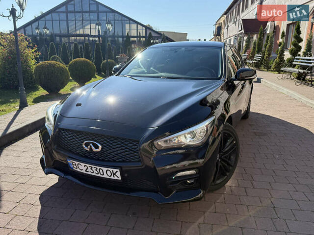 Черный Инфинити Q50, объемом двигателя 2.14 л и пробегом 205 тыс. км за 14600 $, фото 4 на Automoto.ua