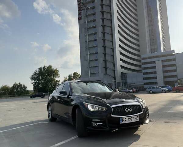 Черный Инфинити Q50, объемом двигателя 3.7 л и пробегом 209 тыс. км за 15000 $, фото 6 на Automoto.ua