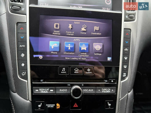 Черный Инфинити Q50, объемом двигателя 3.7 л и пробегом 150 тыс. км за 14650 $, фото 27 на Automoto.ua