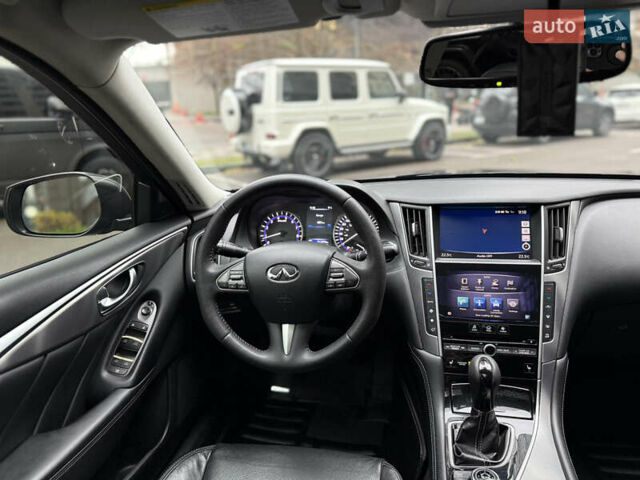 Черный Инфинити Q50, объемом двигателя 3.7 л и пробегом 150 тыс. км за 14650 $, фото 23 на Automoto.ua