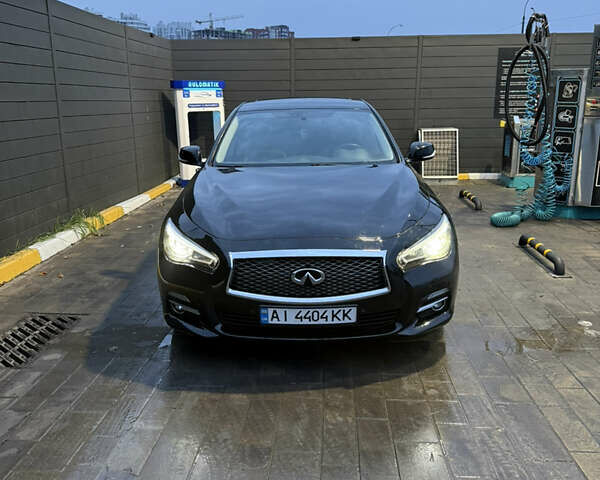 Черный Инфинити Q50, объемом двигателя 2.14 л и пробегом 220 тыс. км за 12890 $, фото 6 на Automoto.ua