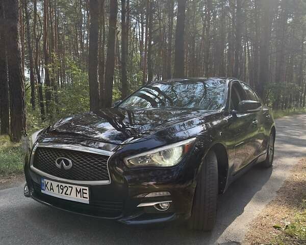 Черный Инфинити Q50, объемом двигателя 3.7 л и пробегом 209 тыс. км за 15000 $, фото 19 на Automoto.ua