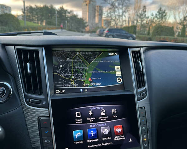 Черный Инфинити Q50, объемом двигателя 1.99 л и пробегом 206 тыс. км за 15500 $, фото 25 на Automoto.ua