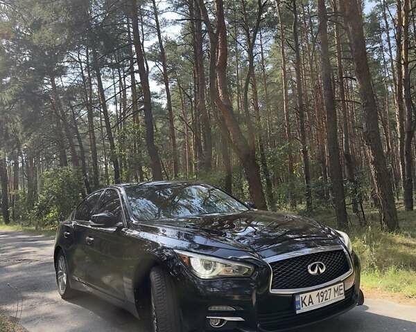 Черный Инфинити Q50, объемом двигателя 3.7 л и пробегом 209 тыс. км за 15000 $, фото 20 на Automoto.ua