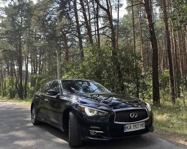 Черный Инфинити Q50, объемом двигателя 3.7 л и пробегом 209 тыс. км за 15000 $, фото 21 на Automoto.ua