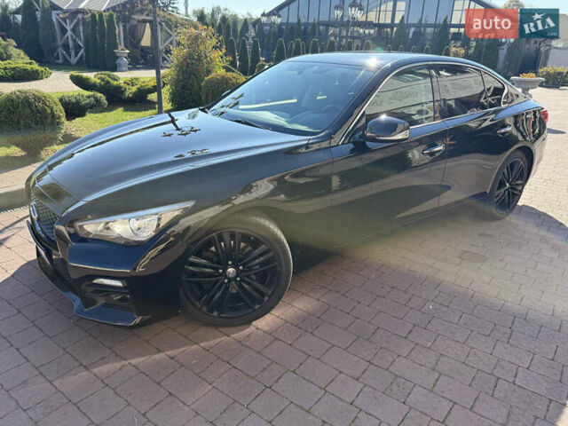 Черный Инфинити Q50, объемом двигателя 2.14 л и пробегом 205 тыс. км за 14600 $, фото 6 на Automoto.ua