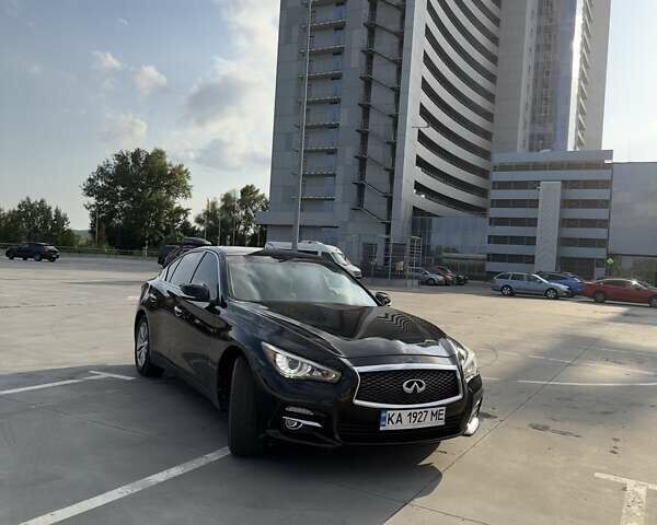 Черный Инфинити Q50, объемом двигателя 3.7 л и пробегом 209 тыс. км за 15000 $, фото 5 на Automoto.ua