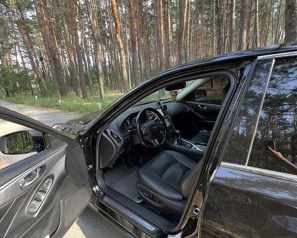 Черный Инфинити Q50, объемом двигателя 3.7 л и пробегом 209 тыс. км за 15000 $, фото 84 на Automoto.ua