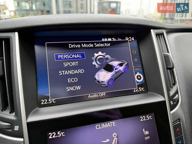 Черный Инфинити Q50, объемом двигателя 3.7 л и пробегом 150 тыс. км за 14650 $, фото 48 на Automoto.ua