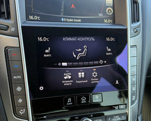 Черный Инфинити Q50, объемом двигателя 2.14 л и пробегом 205 тыс. км за 14600 $, фото 41 на Automoto.ua