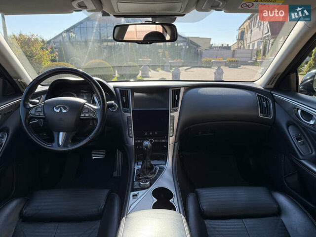 Черный Инфинити Q50, объемом двигателя 2.14 л и пробегом 205 тыс. км за 14600 $, фото 35 на Automoto.ua