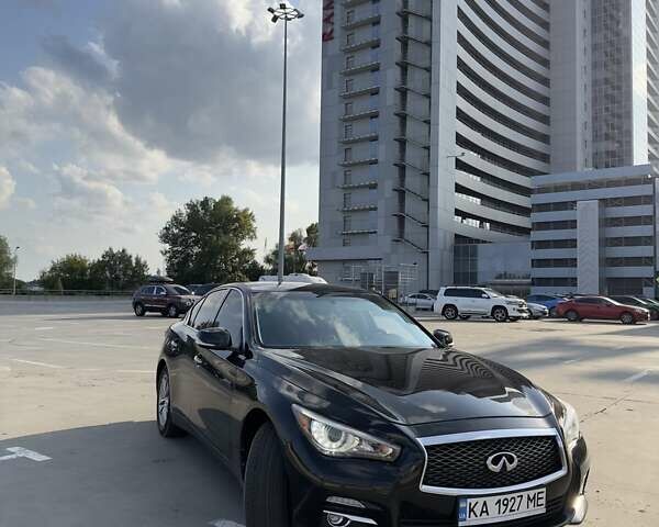 Черный Инфинити Q50, объемом двигателя 3.7 л и пробегом 209 тыс. км за 15000 $, фото 11 на Automoto.ua