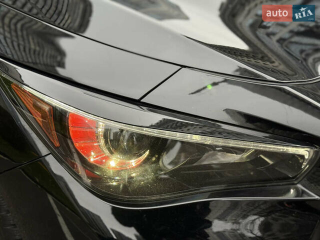 Черный Инфинити Q50, объемом двигателя 3.7 л и пробегом 150 тыс. км за 14650 $, фото 14 на Automoto.ua