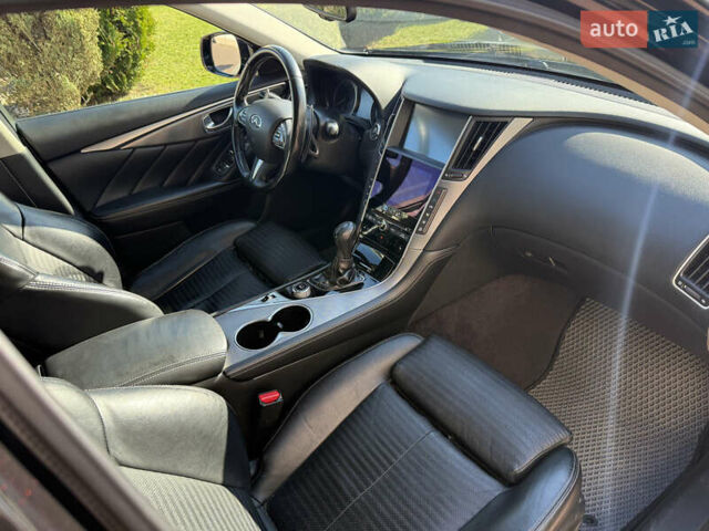 Черный Инфинити Q50, объемом двигателя 2.14 л и пробегом 205 тыс. км за 14600 $, фото 30 на Automoto.ua