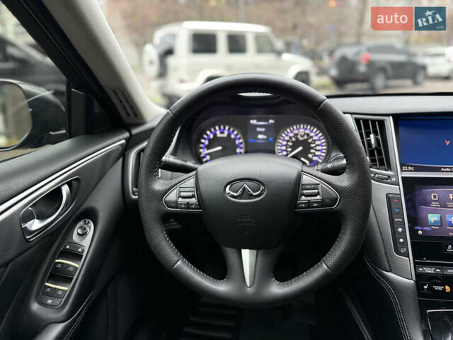 Черный Инфинити Q50, объемом двигателя 3.7 л и пробегом 150 тыс. км за 14650 $, фото 24 на Automoto.ua