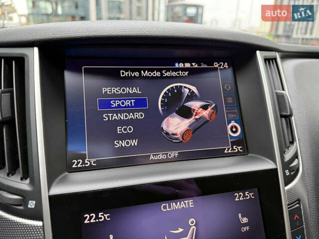 Черный Инфинити Q50, объемом двигателя 3.7 л и пробегом 150 тыс. км за 14650 $, фото 47 на Automoto.ua