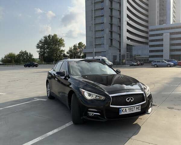 Черный Инфинити Q50, объемом двигателя 3.7 л и пробегом 209 тыс. км за 15000 $, фото 2 на Automoto.ua