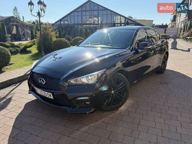 Черный Инфинити Q50, объемом двигателя 2.14 л и пробегом 205 тыс. км за 14600 $, фото 5 на Automoto.ua