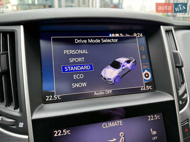 Черный Инфинити Q50, объемом двигателя 3.7 л и пробегом 150 тыс. км за 14650 $, фото 49 на Automoto.ua