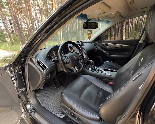 Черный Инфинити Q50, объемом двигателя 3.7 л и пробегом 209 тыс. км за 15000 $, фото 83 на Automoto.ua