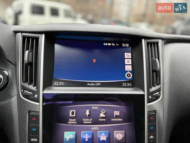 Черный Инфинити Q50, объемом двигателя 3.7 л и пробегом 150 тыс. км за 14650 $, фото 29 на Automoto.ua