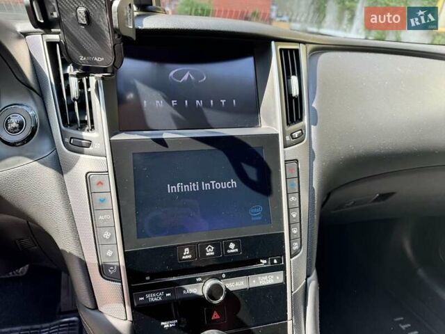 Черный Инфинити Q50, объемом двигателя 3.7 л и пробегом 158 тыс. км за 13500 $, фото 23 на Automoto.ua