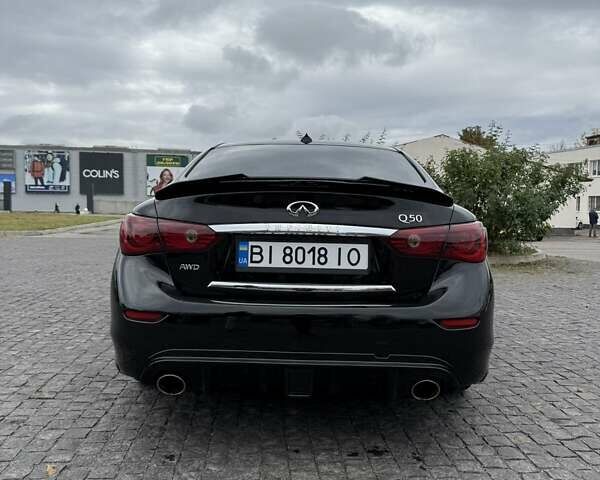 Черный Инфинити Q50, объемом двигателя 3.7 л и пробегом 102 тыс. км за 13800 $, фото 20 на Automoto.ua