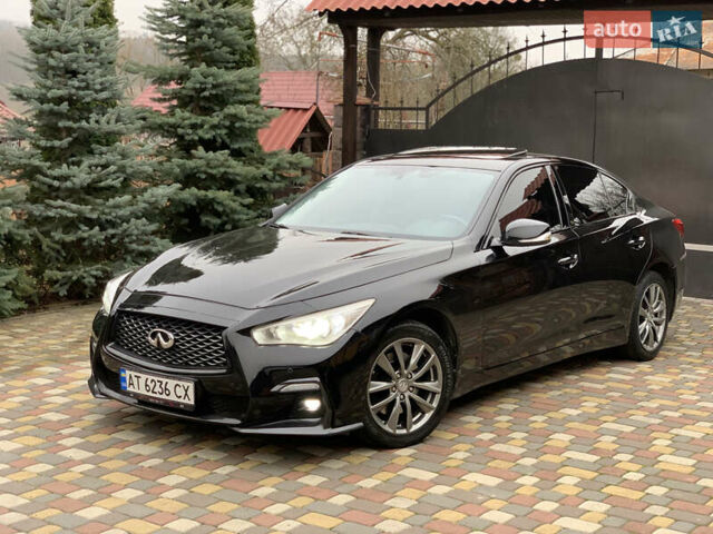 Черный Инфинити Q50, объемом двигателя 2.14 л и пробегом 190 тыс. км за 13350 $, фото 14 на Automoto.ua