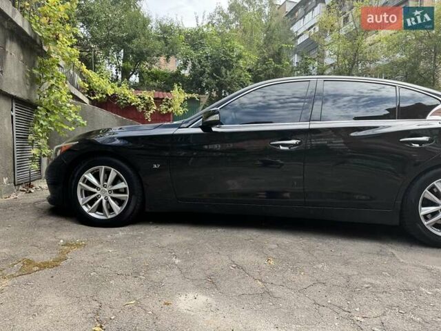 Черный Инфинити Q50, объемом двигателя 3.7 л и пробегом 158 тыс. км за 13500 $, фото 15 на Automoto.ua