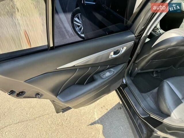 Черный Инфинити Q50, объемом двигателя 3.7 л и пробегом 158 тыс. км за 13500 $, фото 26 на Automoto.ua