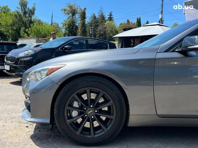 Чорний Інфініті Q50, об'ємом двигуна 2.4 л та пробігом 149 тис. км за 15580 $, фото 5 на Automoto.ua