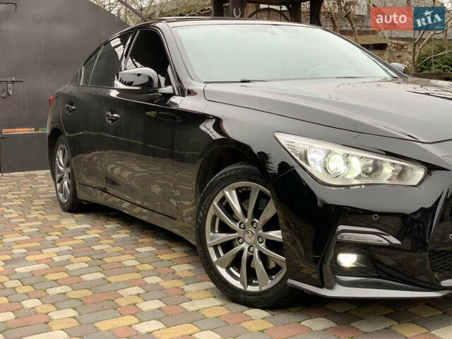 Черный Инфинити Q50, объемом двигателя 2.14 л и пробегом 190 тыс. км за 13350 $, фото 23 на Automoto.ua