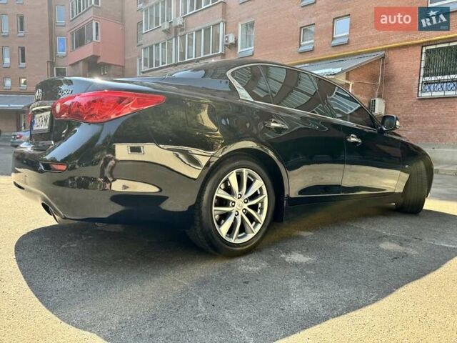 Черный Инфинити Q50, объемом двигателя 3.7 л и пробегом 158 тыс. км за 13500 $, фото 9 на Automoto.ua