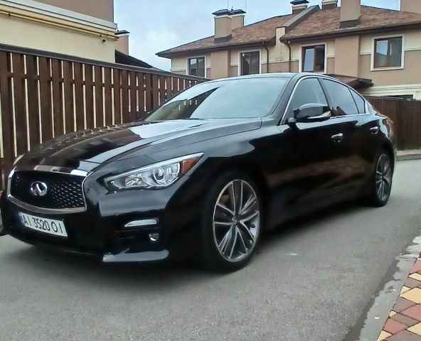 Чорний Інфініті Q50, об'ємом двигуна 0 л та пробігом 220 тис. км за 14700 $, фото 11 на Automoto.ua