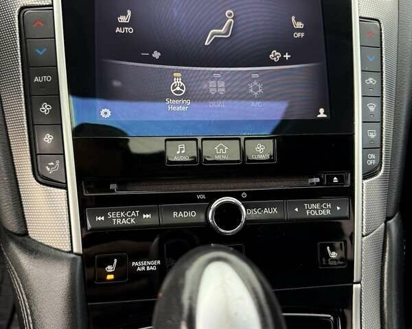 Черный Инфинити Q50, объемом двигателя 3.7 л и пробегом 102 тыс. км за 13500 $, фото 21 на Automoto.ua