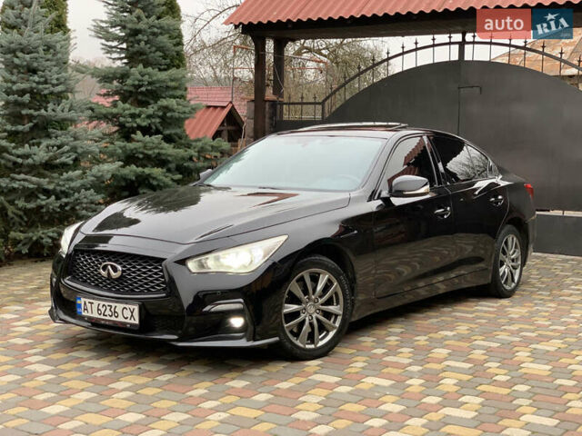 Черный Инфинити Q50, объемом двигателя 2.14 л и пробегом 190 тыс. км за 13350 $, фото 13 на Automoto.ua