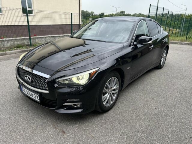 Черный Инфинити Q50, объемом двигателя 2.1 л и пробегом 240 тыс. км за 14900 $, фото 1 на Automoto.ua