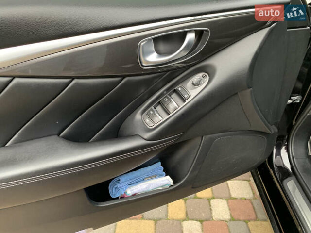 Черный Инфинити Q50, объемом двигателя 2.14 л и пробегом 190 тыс. км за 13350 $, фото 52 на Automoto.ua