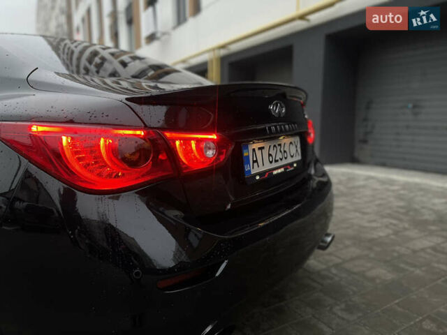 Черный Инфинити Q50, объемом двигателя 2.14 л и пробегом 190 тыс. км за 13200 $, фото 14 на Automoto.ua