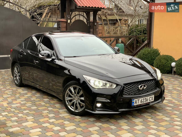 Черный Инфинити Q50, объемом двигателя 2.14 л и пробегом 190 тыс. км за 13350 $, фото 18 на Automoto.ua