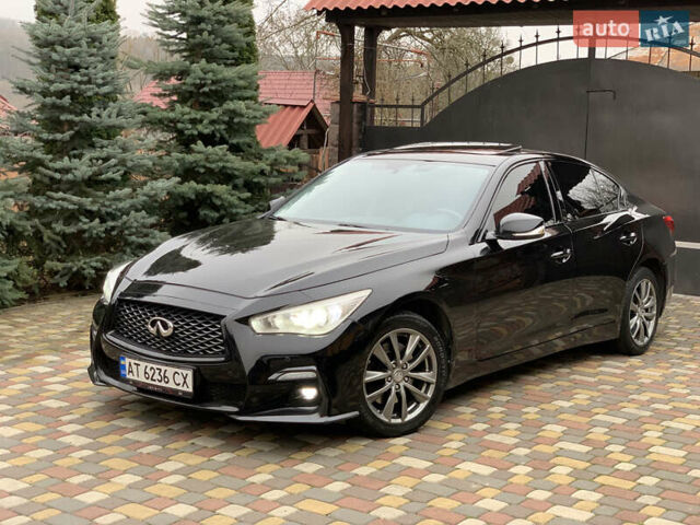Черный Инфинити Q50, объемом двигателя 2.14 л и пробегом 190 тыс. км за 13350 $, фото 15 на Automoto.ua