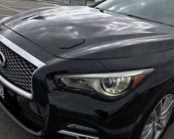 Чорний Інфініті Q50, об'ємом двигуна 3.7 л та пробігом 102 тис. км за 16000 $, фото 14 на Automoto.ua