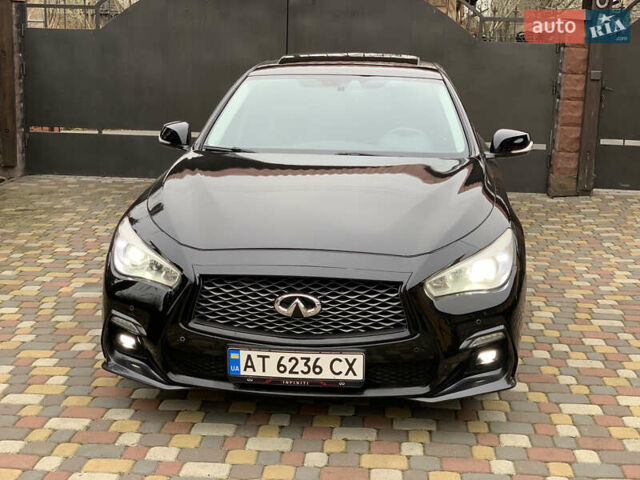 Черный Инфинити Q50, объемом двигателя 2.14 л и пробегом 190 тыс. км за 13350 $, фото 16 на Automoto.ua