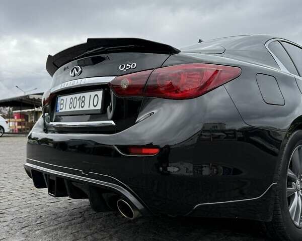 Черный Инфинити Q50, объемом двигателя 3.7 л и пробегом 102 тыс. км за 13800 $, фото 22 на Automoto.ua