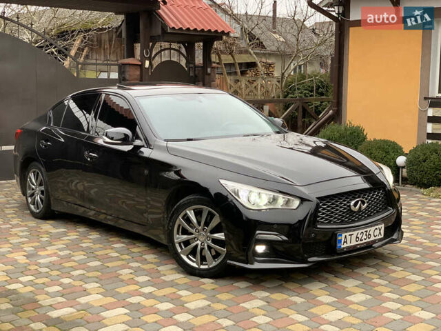 Черный Инфинити Q50, объемом двигателя 2.14 л и пробегом 190 тыс. км за 13350 $, фото 21 на Automoto.ua