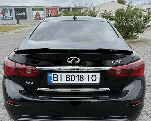 Черный Инфинити Q50, объемом двигателя 3.7 л и пробегом 102 тыс. км за 13500 $, фото 3 на Automoto.ua